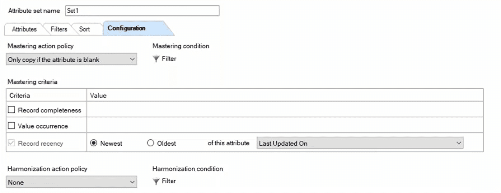 Master Data Management tool update